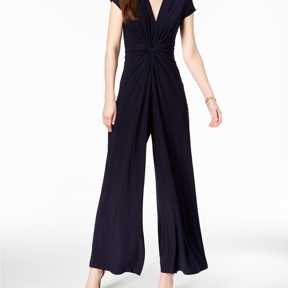 Vince Camuto Navy Blue Jumpsuit Size S